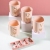 J76-8846 Creative Letters Mouthwash Cup Adjustable Buckle Cup Home Creative Plastic Couple Cups