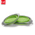 Foldable Silicone Material Fruit Basket Washing Basin Drain Basket round Living Room and Kitchen Household Convenient
