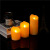 LED Electronic Candle Light Paraffin Simulation Candle Bar Club Scene Layout Ambience Light Lights Buddha Worship Fake Candle