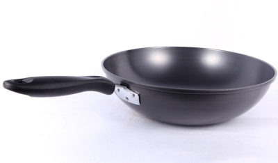 New Pig Iron Black Gold Frying Pan Chinese Uncoated Micro Lampblack Wok Kitchen Supplies Wholesale