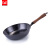 Factory Direct Sales Forged Cast Iron Wok Solid Wood Lid Non-Stick Uncoated Frying Pan