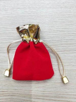 Jewelry Bag Gold Pocket