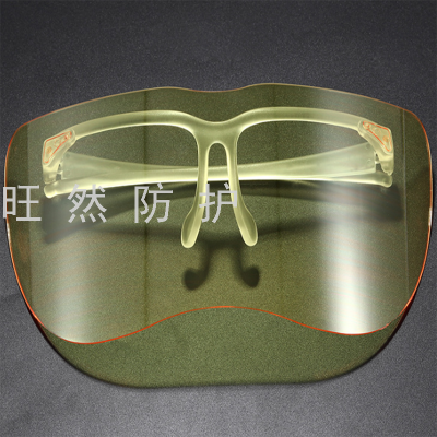 Large Lens Goggles Anti-Droplet Mask Sunglasses Cover Face for Men and Women