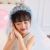 New Crown Veil Children's Travel Ornament Wedding Garland Lace Princess Headwear Garland Luminous Veil