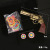 PUBG Mobile Desert Eagle Left Wheel Mauser Rubber Band Gun Children's Toy Metal Model Best-Seller on Douyin Small Gift