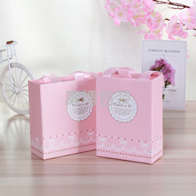 New Portable Drawer Wedding Candies Box Wedding Companion Hand Gift Box Fresh Gift Packing Box Wedding Candy Box