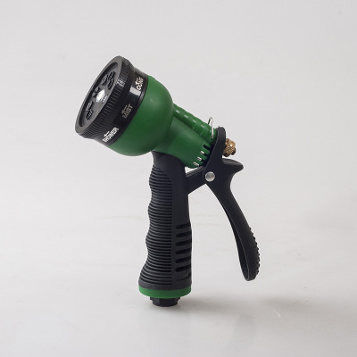 Household Garden Hardware Garden Tools Multi-Functional Water Spraying Gun Eight-Function Watering Nozzle High-Pressure Water Gun