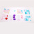 Children 'S Sticker Adhesive Cartoon Diamond Sticker Creative DIY Diamond Sticker Masquerade Diamond Sticker Adhesive Gem Stickers Customization