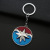 Captain Marvel Keychain Movie Surrounding Gift Alloy Key Ring Ornaments Best Seller in Europe and America Key Chain Wholesale