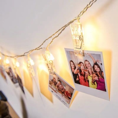 Night Market Clip Star Light String Creative Led Photo Decoration Battery Wedding Romantic Confession Photo Wall Layout Ins
