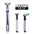 Double-Layer Rotating Knife Head Shaver Manual Shaver Old-Fashioned Shaver Razor Boutique Shaver Knife Holder