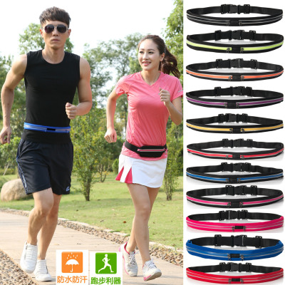 Outdoor Sports Waist Bag Fitness Running Cycling Belt Anti-Sweat Mobile Phone Invisible Large Capacity Waist Bag