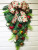 Christmas Decoration Upside down Tree Flocking Inverted Tree Hotel Decoration Factory Customization