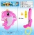 Tiktok Same Style Water Gun Backpack Cartoon Shark Baby Cute Dolphin Style Backpack Water Gun Children Playing with Water Toys