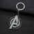 Movie Avengers A- line Peripheral Keychain Metal Key Ring Men and Women Small Gift Keychain Wholesale