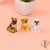 Factory Direct Sales Cute Simulation Puppy Dog Animal Toys Home Decoration Ornaments Children's Toy Ornaments