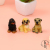 Factory Direct Sales Cute Simulation Puppy Dog Animal Toys Home Decoration Ornaments Children's Toy Ornaments