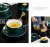 New Ceramic Glass Flower Tea Set Series Swan Pattern Coffee Set British Style Afternoon Tea Teaware