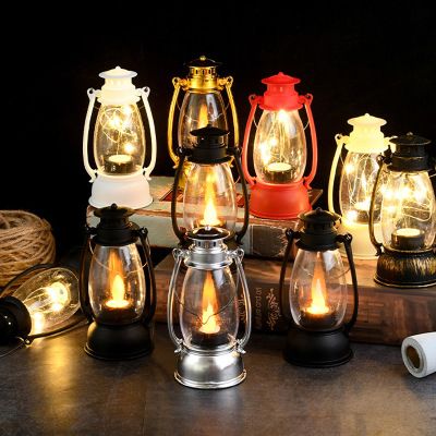 Retro Barn Lantern LED Electronic Candle