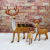 Christmas Ornament Simulation Sika Deer Elk Decorations Mall Hotel Show Window Props