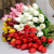 High Quality Multicolor Simple Manual Style DIY Artificial Tulips Flowers for Wedding Party Home Decoration