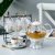 New Ceramic Glass Flower Tea Set Series Swan Pattern Coffee Set British Style Afternoon Tea Teaware