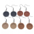 Variety of Shape Blank Earrings Wood Cabochon Setting Basic Stainless Steel Earring Clasp DIY Jewelry