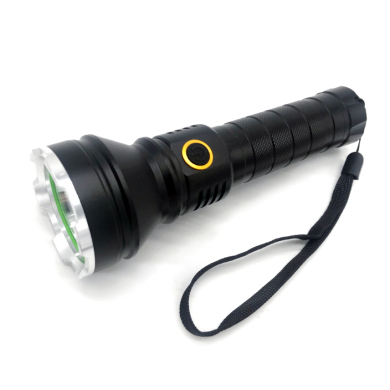 LED Power Torch Aluminum Alloy Torch T6/L2 Rechargeable Long Shot Deep Cup Flashlight
