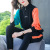 Stand Collar Fashion Ice Silk Knitted Sports Suit for Women Spring and Autumn Western Style Mom Look Young Sportswear Casual Two-Piece Suit