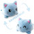 Factory Direct Sales 15cm Reversible Flip Unicorn Cartoon Animal Doll Flip Cat Plush Toy