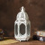 European-Style Wrought Iron Glass Metal Crafts Candle Holder Home Storm Lantern Decoration Desktop Soft Decoration
