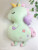 Factory Direct Sales Hot Cross-Border Starry Unicorn Plush Toy Doll Pillow Pillow Doll Sample Customization