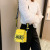 Popular Small Bag for Women 2021 Internet Hot New Trendy Korean Style All-Match Crossbody Jelly Wide Shoulder Fashion Shoulder Small Square Bag