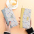 New Women's Long Wallet Stitching Fashion Student Floral Color Contrast Patchwork Coin Purse Card Holder