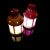 Girly Heart Camping Open Meal Party Barn Lantern Elegant Shape Bedroom Decoration Courtyard Storm Lantern Brightening