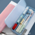Pp Transparent Pencil Case Only for Student Exams Transparent Pencil Case Storage Box Multifunctional Stationery Box