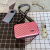 New V Pattern Pc Hard Case Storage Cosmetic Bag Luggage Portable Travel Cosmetic Case Crossbody Shoulder Bag