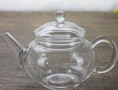 Borosilicate Heat-Resistant Glass Tea Set Factory Wholesale Glass Six-Person Pot 250ml Little Teapot Teapot