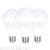Energy-Saving LED Bulb E27 Spiral Mouth Bayonet Imitation Ceramic Plastic LED Globe Household Bright Energy-Saving Lamp