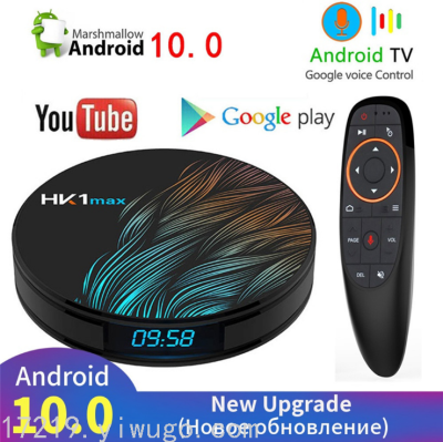 Hk1max Set-Top Box Rk3318 Android 10.0 4K Network Player 4gb + 64gb TV Box
