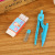 Compasses Set Multi-Purpose Eraser Pencil Sharpener Plastic Cleansing Brush Automatic Pencil Lead Student Teaching Office Stationery