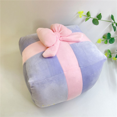 Factory Direct Sales Cartoon Cute Gift Box Afternoon Nap Pillow Nap Pillow Plush Toy Pillow Cushion Pillow Can Be Customized