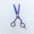 6-Inch Hairdressing Scissors Colored Gem Amazon Hot Sale Straight Snips Thinning Scissors Beauty Hair Scissors