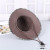 Western Cowboy Hat Grassland Travel Sun Hat Men and Women Cool Hat Breathable Cow Head Broad-Brimmed Hat