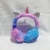 DMZ-112 Unicorn Plush Colorful Fur Warm Cartoon Headphones