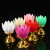 Foreign Trade Colorful Lotus Lights Led Simulation Candle Light Decoration Meeting Guanyin God of Wealth Buddha Worshiping Lamp Pilot Lamp Wholesale