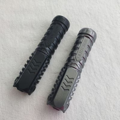Cross-Border New Arrival LED Power Torch Built-in Battery USB Interface Charging Power Torch