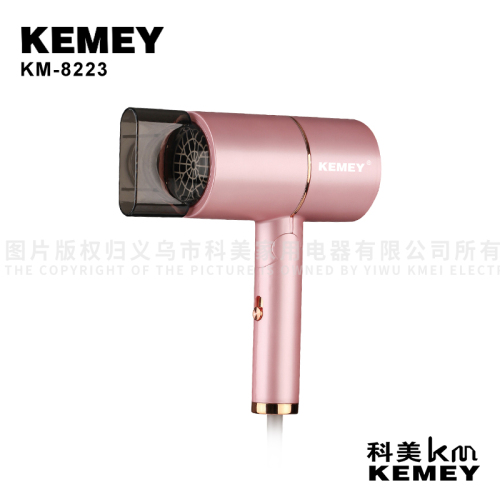Cross-Border Factory Direct Power Supply Hair Dryer Comei KM-8223 Anion Hair Dryer Factory Wholesale Hair Dryer 