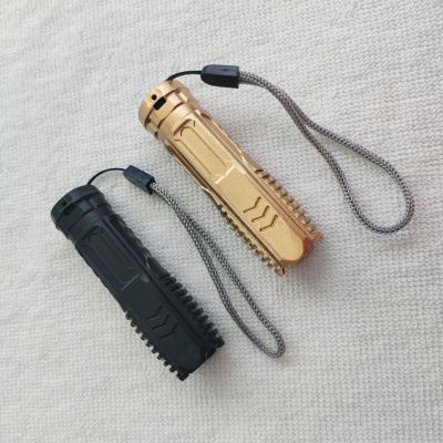 Cross-Border Multi-Function USB Charging Flashlight Portable Mini Power Torch Flashlight Tube Factory Direct Sales