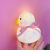 INS Bedroom Girl Led Small Night Lamp Cute Little Duck Room Bedside Lamp Decoration Dormitory New Creative Gift